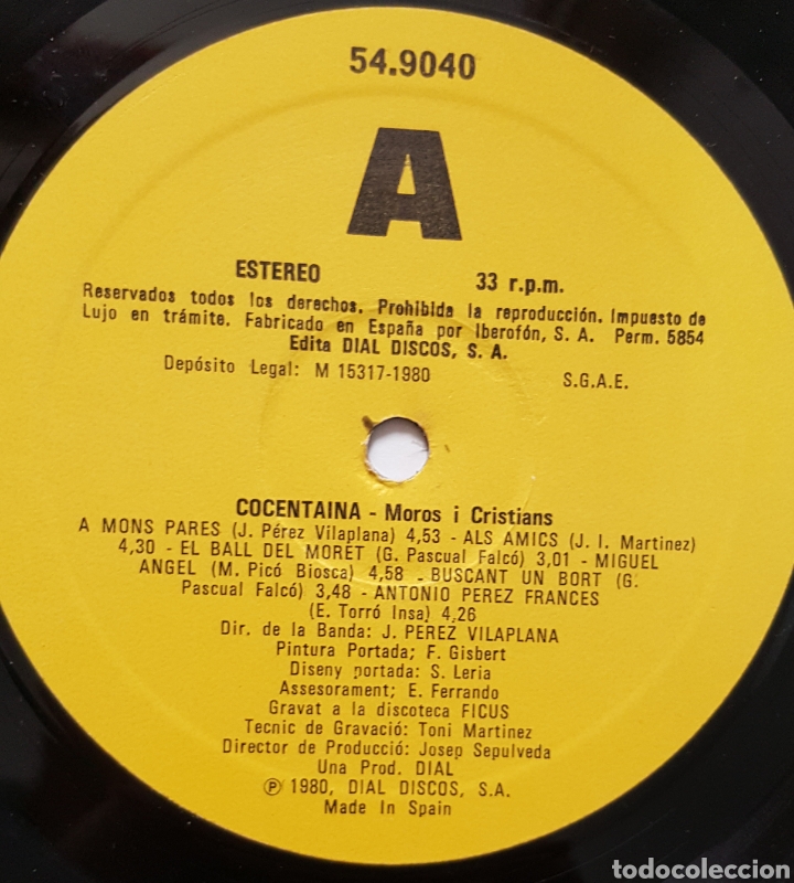 Discos de vinilo: Lp Moros i Cristians Concentaina - Foto 8
