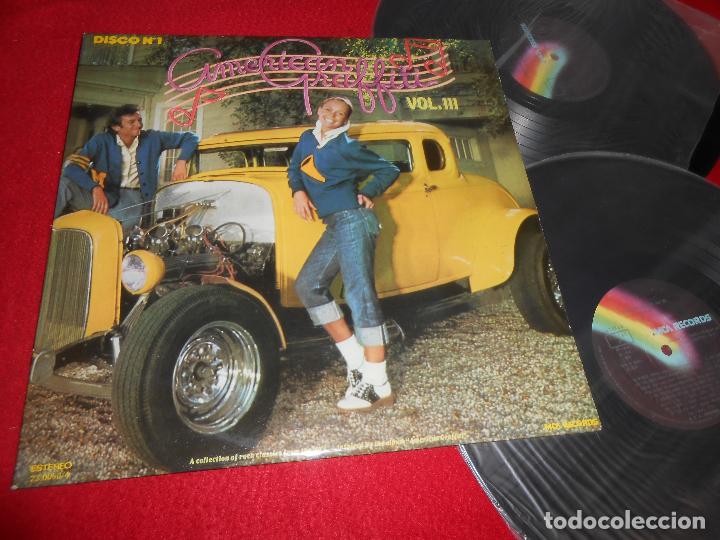 Discos de vinilo: AMERICAN GRAFFITI VOL.III 2LP 1976 MCA GATEFOLD EDICION ESPA&Ntilde;OLA SPAIN RECOPILATORIO