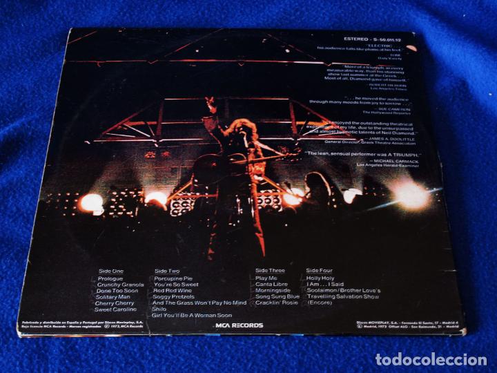 Discos de vinilo: NEIL DIAMOND - HOT AUGUST NIGHT - 2LP MCA RECORDS 1973 - Foto 3