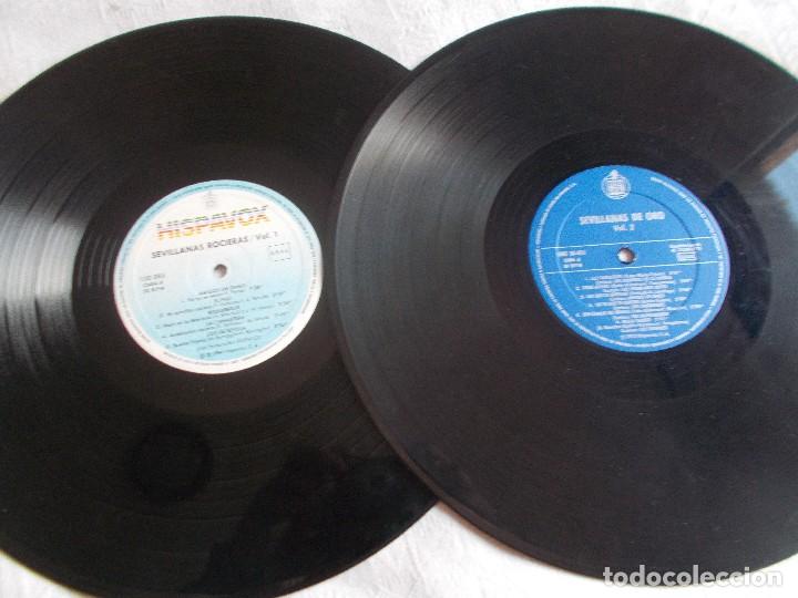 Discos de vinilo: SEVILLANAS DE ORO Vol. 1-2 - Foto 4