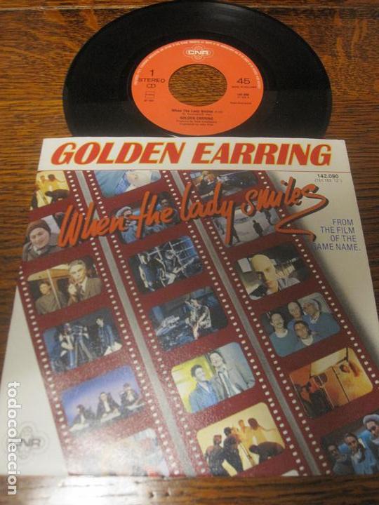 Discos de vinilo: GOLDEN EARRING `When the lady smiles` - Foto 1