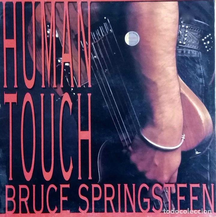Discos de vinilo: BRUCE SPRINGSTEEN, HUMAN TOUCH. LP ESPA&Ntilde;A CON FUNDA INTERIOR CON LETRAS - Foto 1