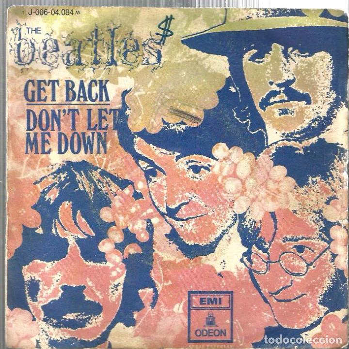 Discos de vinilo: SG THE BEATLES : GET BACK - Foto 1
