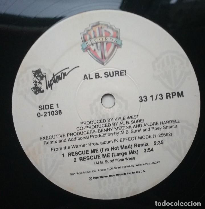 Discos de vinilo: Al B. Sure! &ndash; Rescue Me - Foto 3