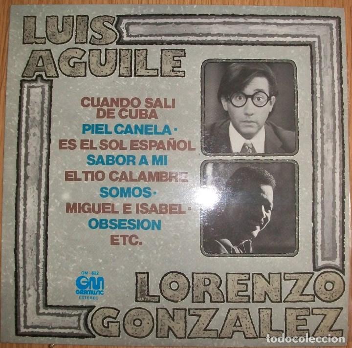 Discos de vinilo: Discos (Luis Aguile / Lorenzo Gonzalez) - Foto 1