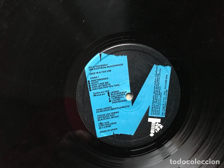 Discos de vinilo: Do it yourself. Ian Dury. S&oacute;lo disco - Foto 1