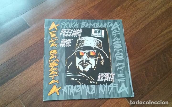 Discos de vinilo: Afrika bambaataa-feeling irie remix.maxi espa&ntilde;a - Foto 1