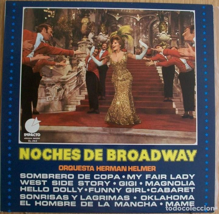 Discos de vinilo: Discos (Noches de Broadway)   Orquesta - Foto 1