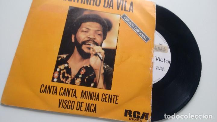 Disques de vinyle: SINGLE (VINILO) DE MARTINHO DA VILA A&Ntilde;OS 70