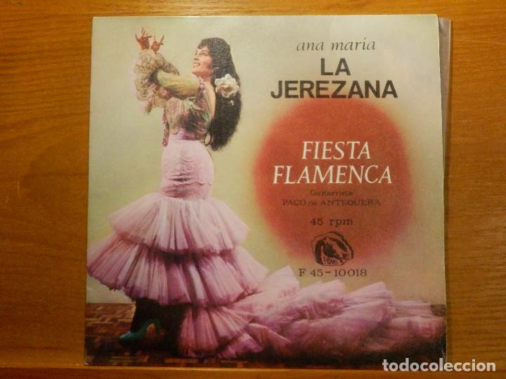 EP - ANA MARÍA, LA JEREZANA - FIESTA FLAMENCA, ROSA MALENA, BODA EN EL CIELO, MI CONDENA FIDIAS 1966 (Música - Discos de Vinilo - EPs - Flamenco, Canción española y Cuplé)