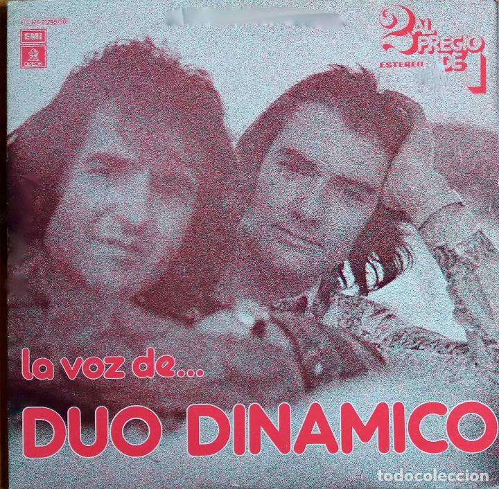 Discos de vinilo: D&Uacute;O DIN&Aacute;MICO, LA VOZ DE... DOBLE LP, 2 DISCOS - Foto 1