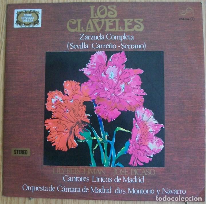 Discos de vinilo: Discos (Zarzuela)  Los Claveles - Foto 1