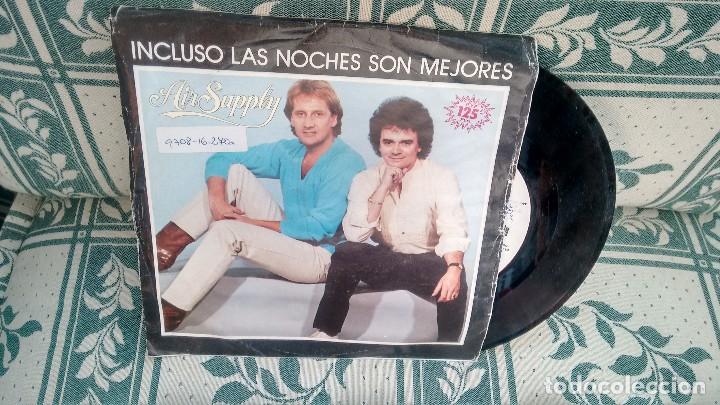 Discos de vinil: SINGLE (VINILO) DE AIR SUPPLY A&Ntilde;OS 80