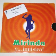 Discos de vinilo: LOS PAYOS *** COLECCIÓN MIRINDA Y ...MUSICA Nº 4 *** SINGLE VINILO (1969) *** HISPAVOX *** CARÁTULA