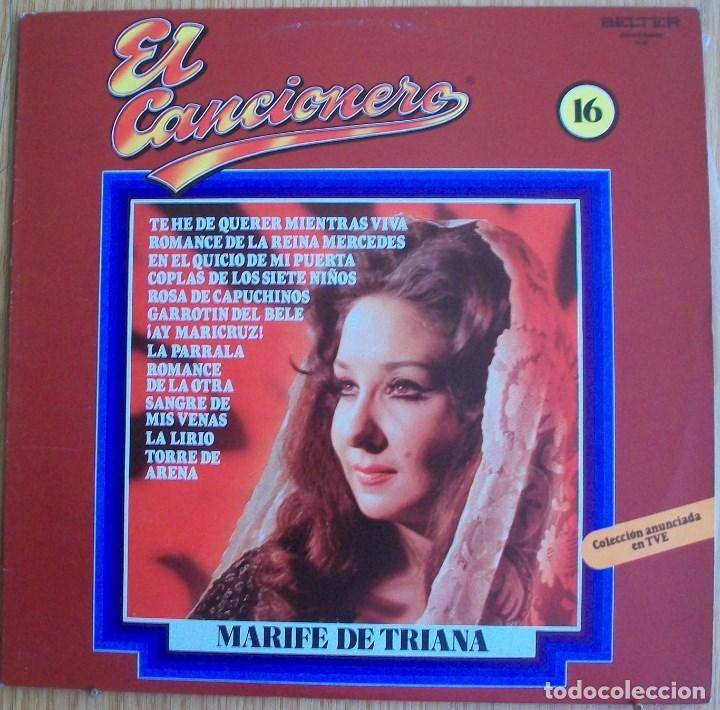 Discos de vinilo: Discos (El Cancionero)  (16)  Marife de Triana - Foto 1