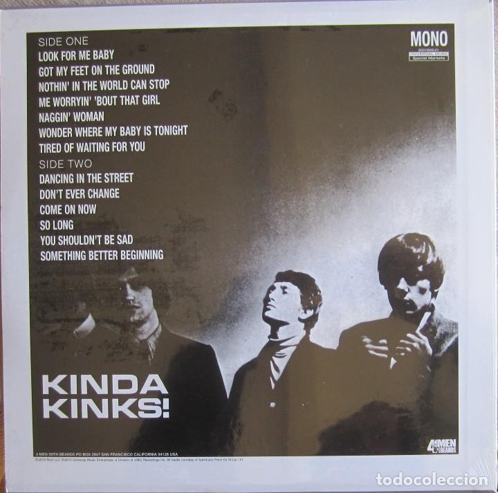 Discos de vinilo: KINKS, THE: KINDA KINKS. MONO, VINILO DE 180 GRAMOS - Foto 2