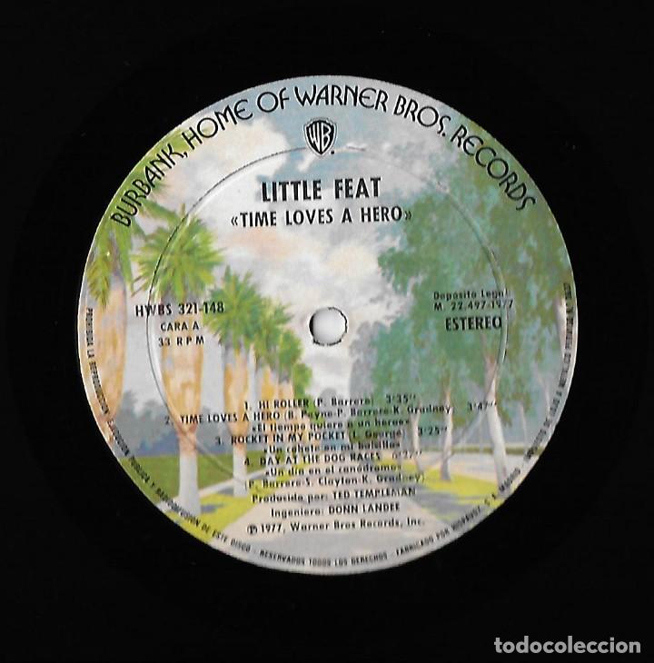 Discos de vinilo: LITTLE FEAT: TIME LOVES A HERO - Foto 4