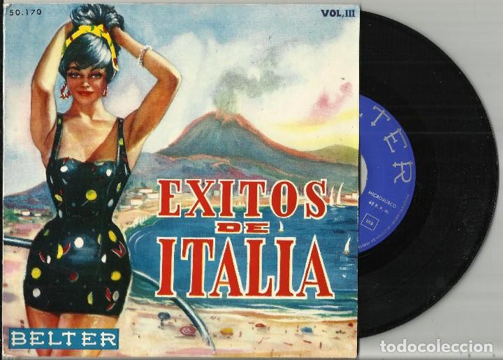 Discos de vinilo: QUARTETTO DI NAPOLI ep EXITOS DE ITALIA VOL. III - SCAPRICCIATELLO + 3 - espa&ntilde;a 1959 a estrenar