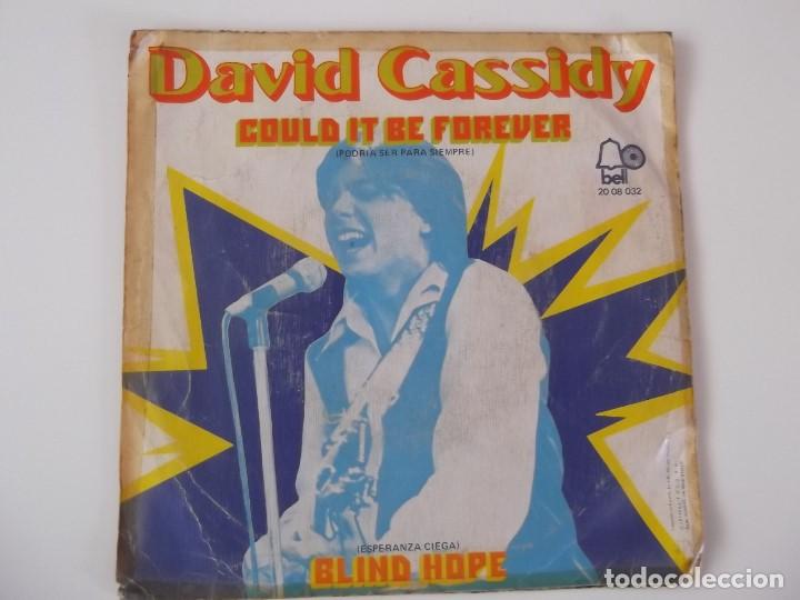 Discos de vinilo: DAVID CASSIDY - Could it be forever (Podr&iacute;a ser para siempre) - Foto 2