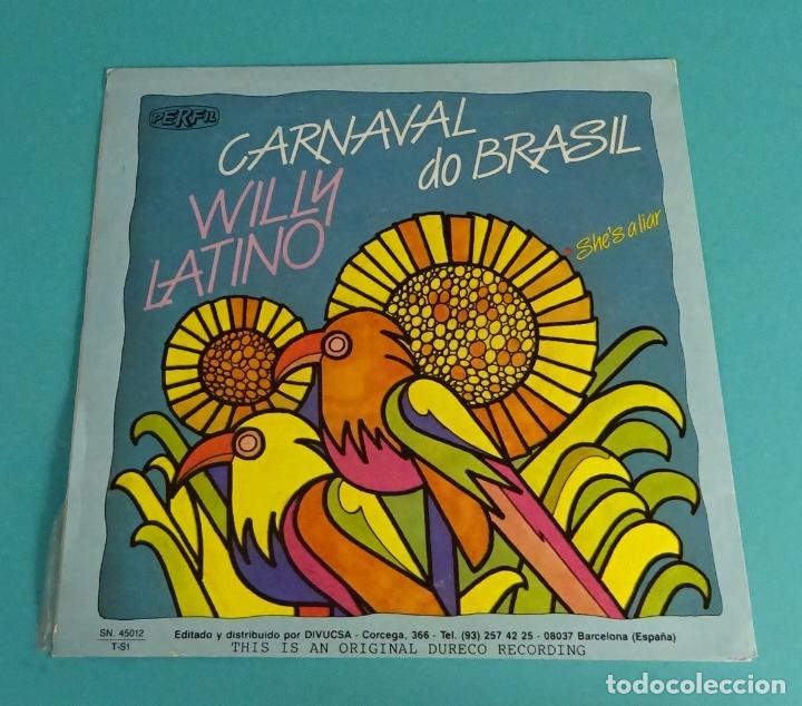 Discos de vinilo: WILLY LATINO. CARNAVAL DO BRASIL - Foto 2