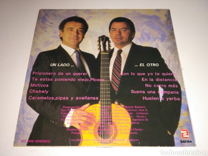 Discos de vinilo: Los Del Rio - Los Del Rio (LP) - Foto 2