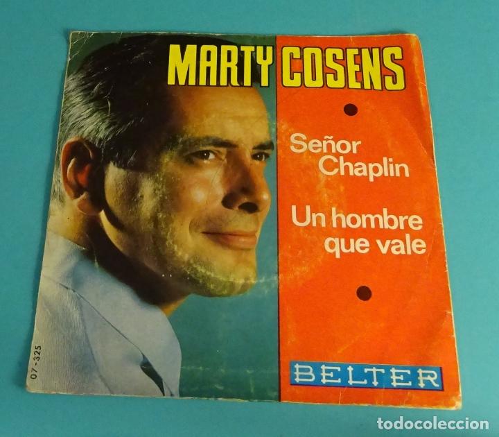 Discos de vinilo: MARTY COSENS. SEÑOR CHAPLIN. UN HOMBRE QUE VALE. BELTER - Foto 2 - 114092127