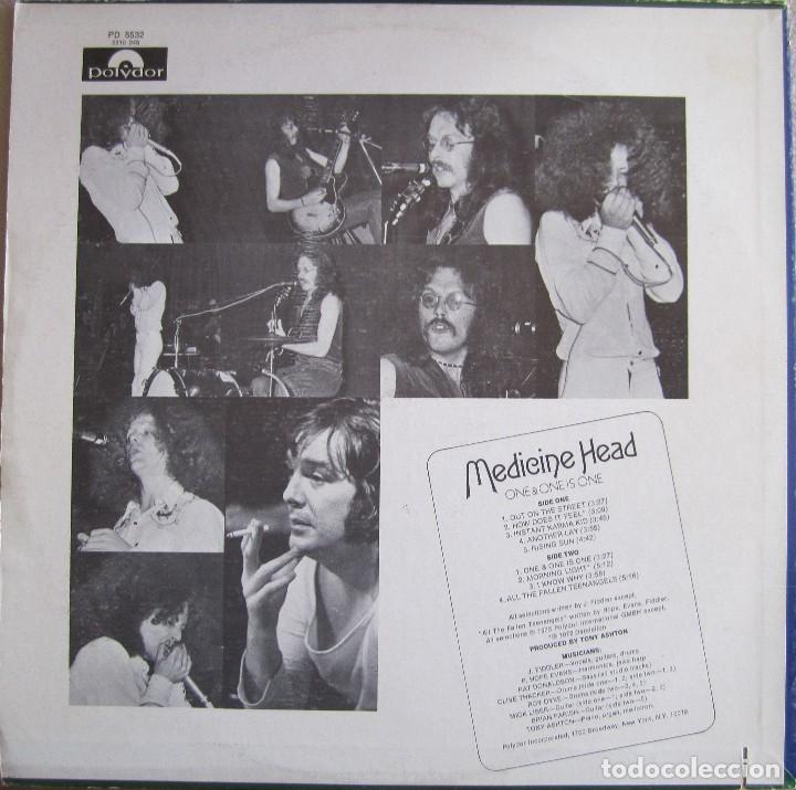 Discos de vinilo: MEDICINE HEAD: ONE & ONE IS ONE - Foto 2