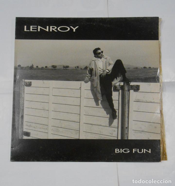 Discos de vinilo: LENROY - BIG FUN - DON DISCO. MAXI-SINGLE. TDKLP10 - Foto 1
