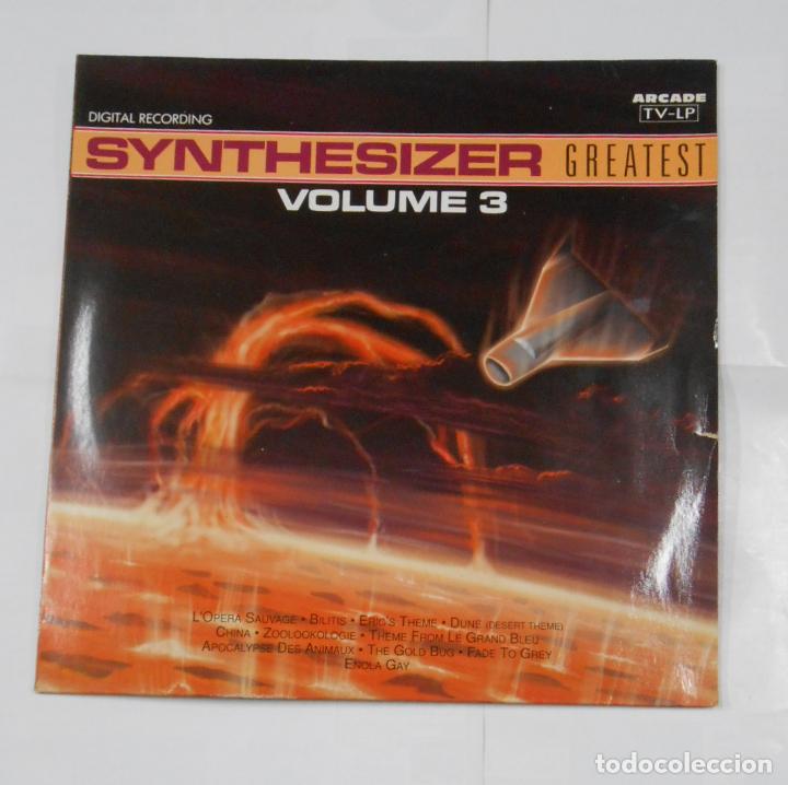 Discos de vinilo: SYNTHESIZER GREATEST VOLUME 3. TDKDA25 - Foto 1