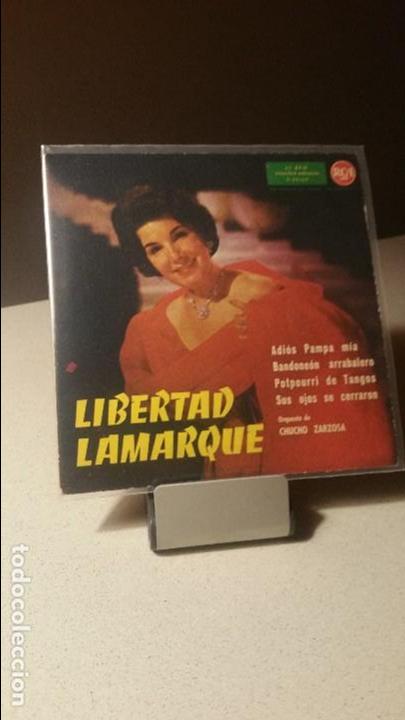 Disques de vinyle: LIBERTAD LAMARQUE ADIOS PAMPA M&Iacute;A +3