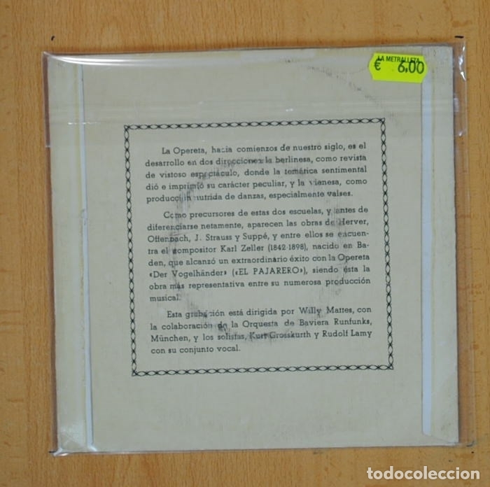 Discos de vinilo: WILLY MATTES - EL PAJARERO - SINGLE - Foto 2