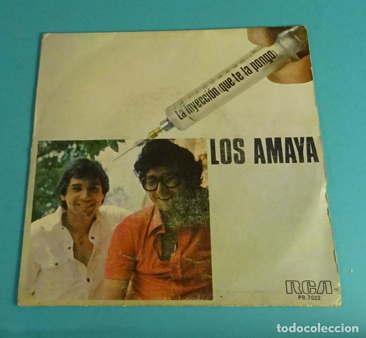 Discos de vinilo: LOS AMAYA. LA INYECCI&Oacute;N (QUE TE LA PONGO). COCOS. RCA - Foto 1
