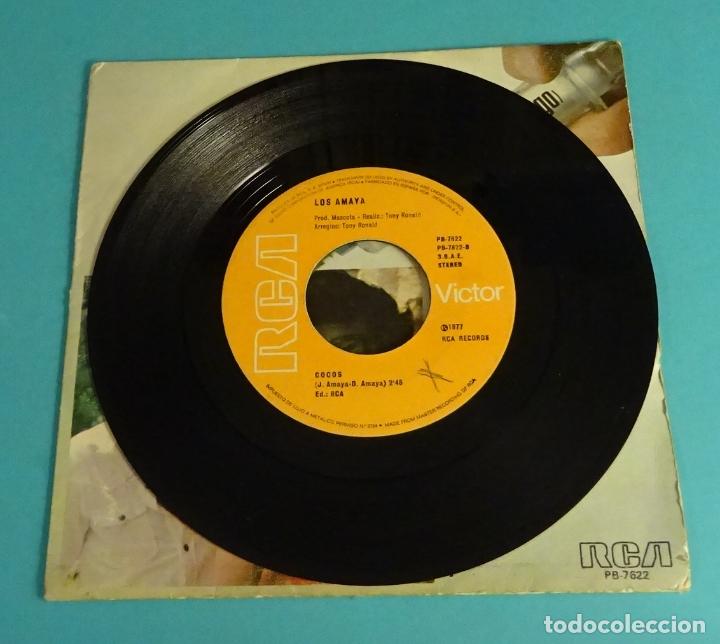 Discos de vinilo: LOS AMAYA. LA INYECCI&Oacute;N (QUE TE LA PONGO). COCOS. RCA - Foto 4