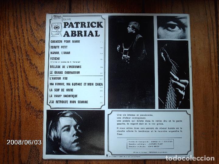 Discos de vinilo: patrick abrial - Foto 2