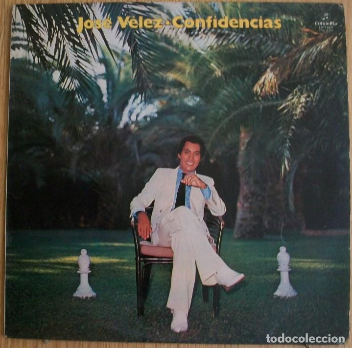 Discos de vinilo: Discos (Jose Velez)  Confidencias - Foto 1