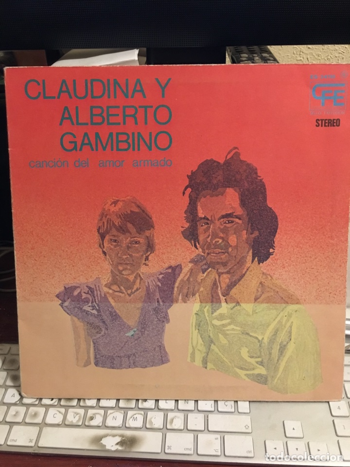 Vinyl records: CLAUDINA Y ALBERTO GAMBINO-CANCION DEL AMOR ARMADO-PORTADA ABIERTA-1975-VINILO NUEVO