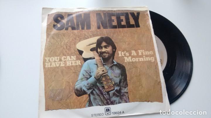 Discos de vinilo: SINGLE (VINILO) DE SAM NEELY A&Ntilde;OS 70 - Foto 1