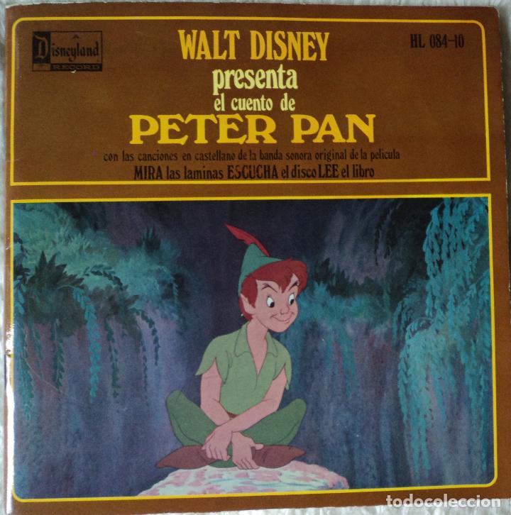 Discos de vinilo: Peter Pan - BSO - Edici&oacute;n de 1968 de Espa&ntilde;a - Con Libreto - Foto 1