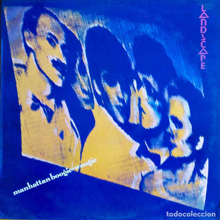 Discos de vinilo: LANDSCAPE. MANHATTAN BOOGIE - WOOGIE. LP ESPA&Ntilde;A - Foto 1