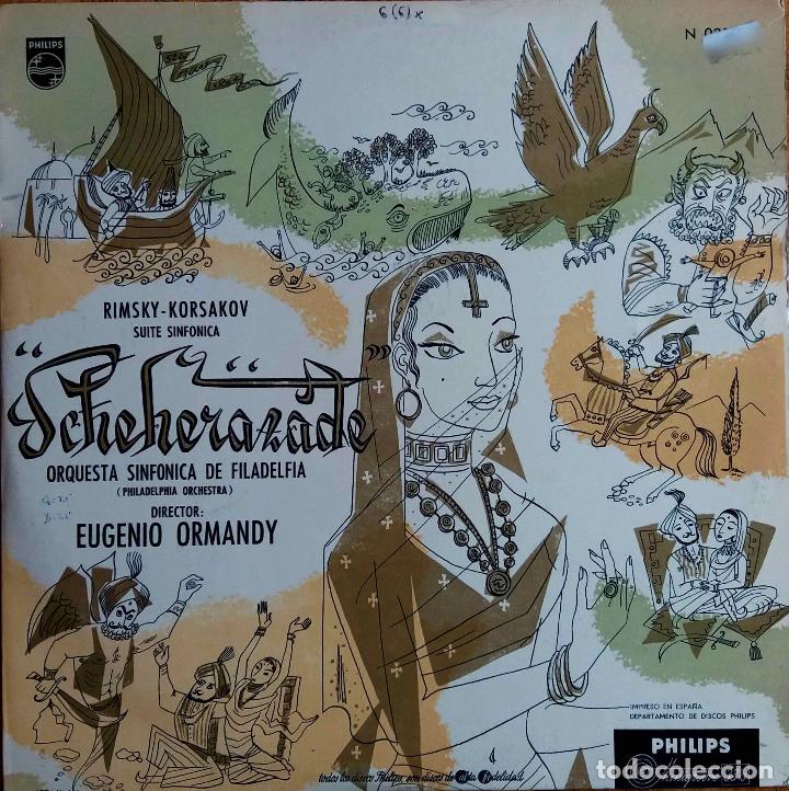 Discos de vinilo: RIMSKY. KORSAKOV, SCHEREZADE. EUGENIO ORMANDY. LP - Foto 1