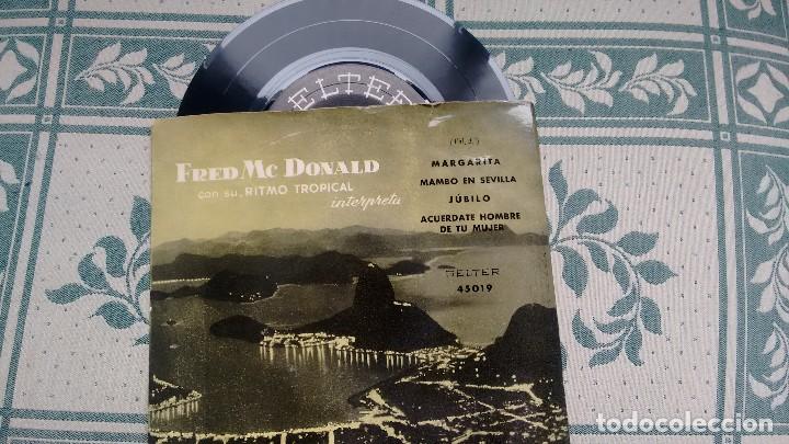 Disques de vinyle: E P (VINILO) DE FRED MC DONALD CON SU RITMO TROPICAL A&Ntilde;OS 50