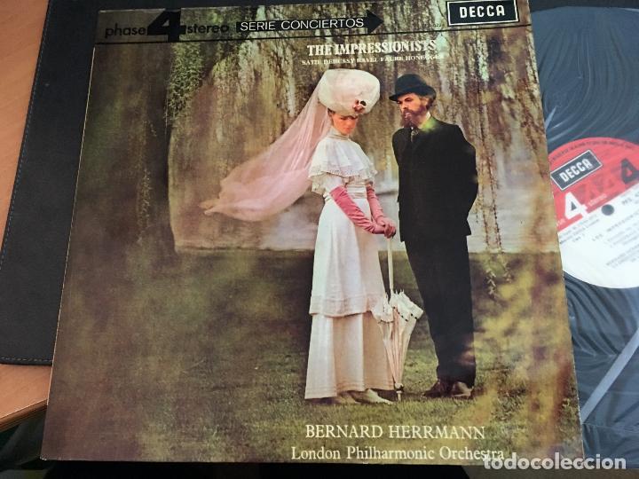 Discos de vinilo: BERNARD HERRMANN (THE IMPRESSIONISTS) LP ESPA&Ntilde;A 1972 (B-36) - Foto 1