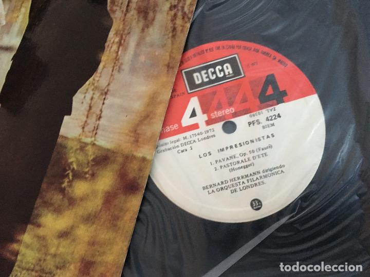 Discos de vinilo: BERNARD HERRMANN (THE IMPRESSIONISTS) LP ESPA&Ntilde;A 1972 (B-36) - Foto 2
