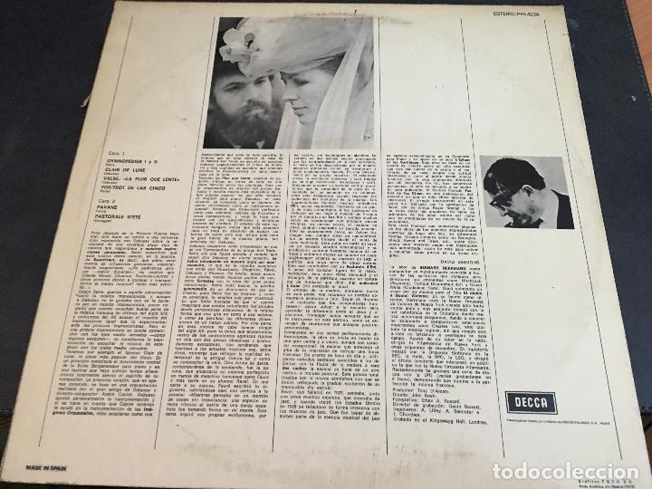 Discos de vinilo: BERNARD HERRMANN (THE IMPRESSIONISTS) LP ESPA&Ntilde;A 1972 (B-36) - Foto 3