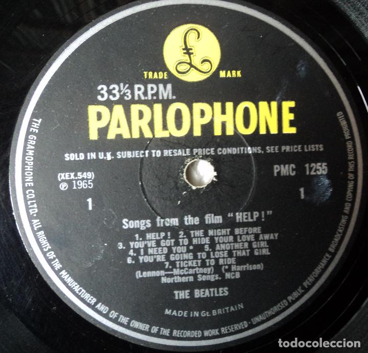 Discos de vinilo: The Beatles - Help - 1.&ordf; Edici&oacute;n de 1965 de England - Foto 4