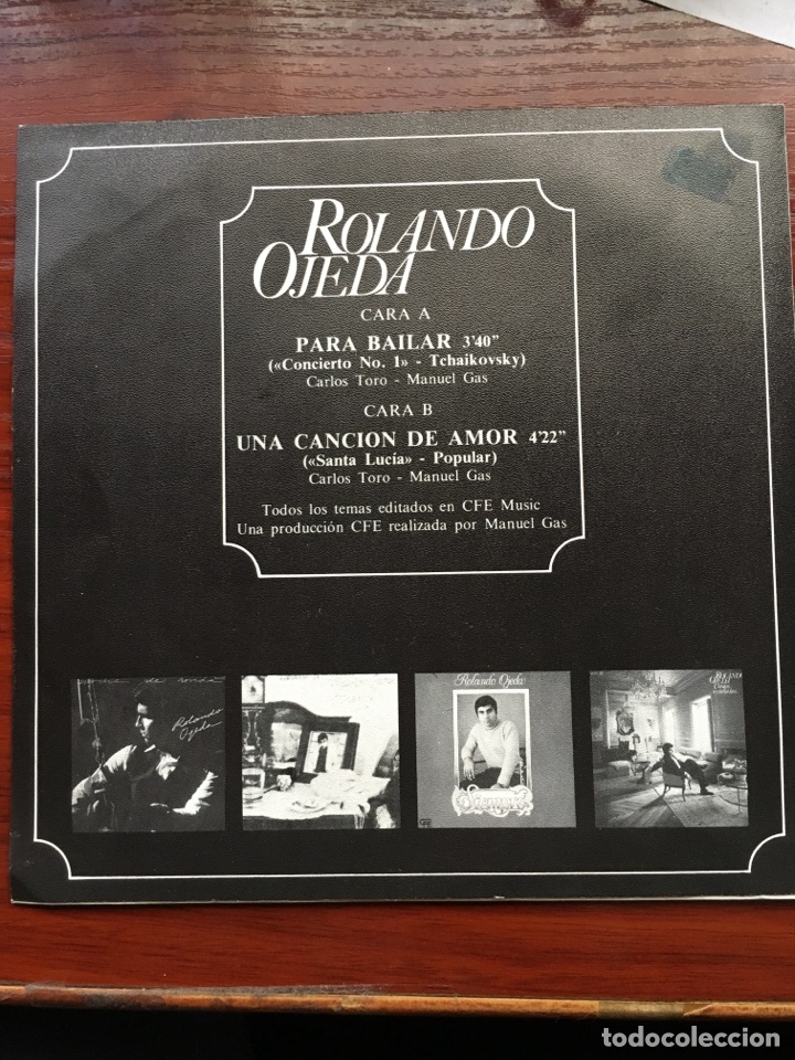 Discos de vinilo: ROLANDO OJEDA-PARA BAILAR-1984-NUEVO - Foto 2