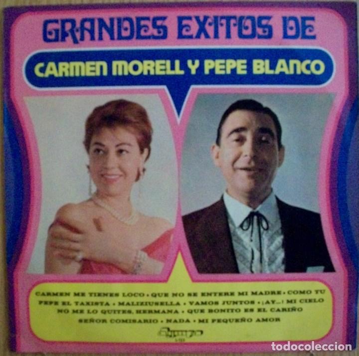 Discos de vinilo: Discos (Carmen Morell / Pepe Blanco)  Grandes Exitos - Foto 1