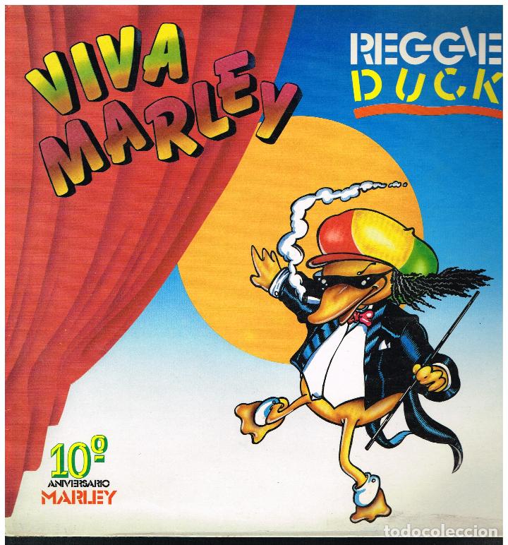 Discos de vinilo: REGGIE DUCK - SWING MARLEY - LP 1991 - Foto 1