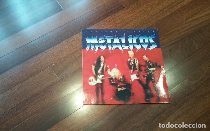 Discos de vinilo: Metalicos-corazon de metal.lp - Foto 1