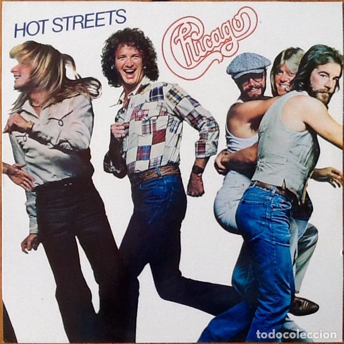 Discos de vinilo: CHICAGO : HOT STREETS [CBS - ESP 1990] LP - Foto 1
